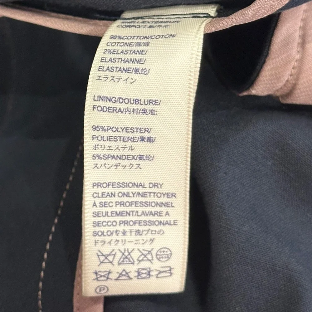 SOLD - Rebecca Minkoff Navy Blue Trench Coat - Size L - Picture 13 of 13